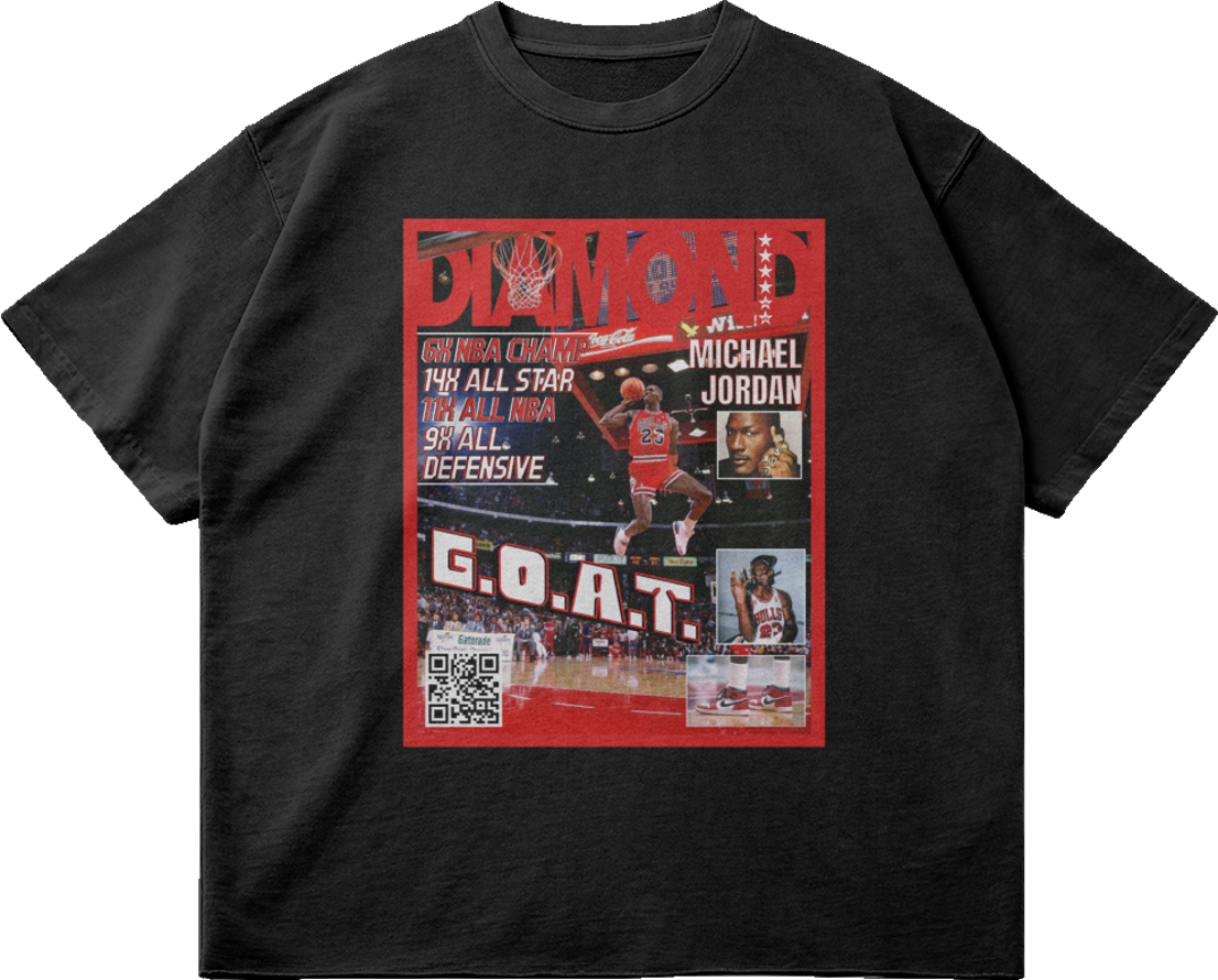 MICHAEL JORDAN MAG TEE "RED"